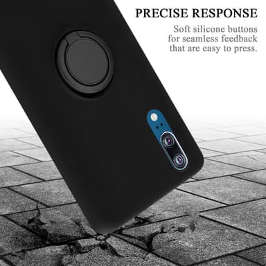 Huawei P20 Suojakuori Case Kotelo (Musta)