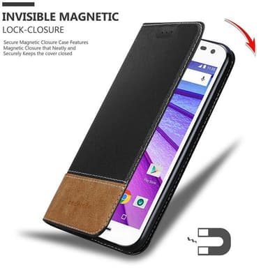 Motorola MOTO G3 Suojakuori Case (Musta)