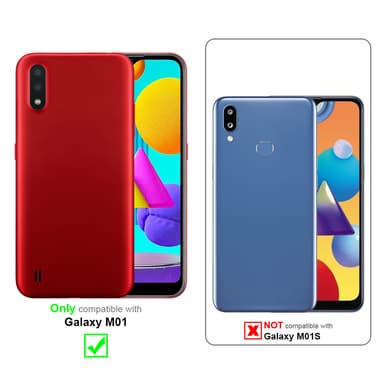 Samsung Galaxy M01 Suojakuori Universaali (Musta)