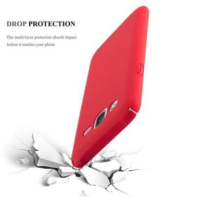 Samsung Galaxy J5 2015 Suojakuori Kotelo (Punainen)