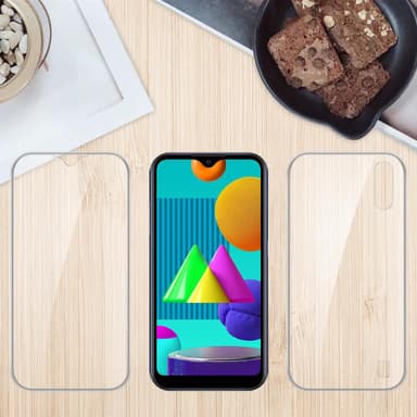 Samsung Galaxy M01 Suojakuori Cover (Läpinäkyvä)