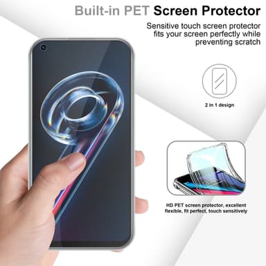 Realme 9 PRO / V25 / Q5 Suojakuori Cover (Läpinäkyvä)