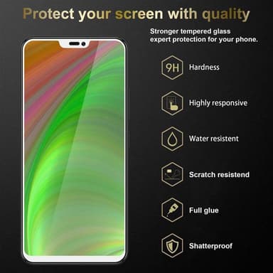 Vivo V9 Suojakalvo Karkaistu lasi Näytönsuoja