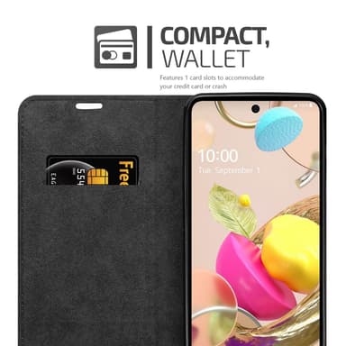 LG K42 Suojakuori Lompakkokotelo (Punainen)