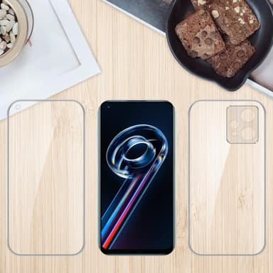 Realme 9 PRO / V25 / Q5 Suojakuori Cover (Läpinäkyvä)