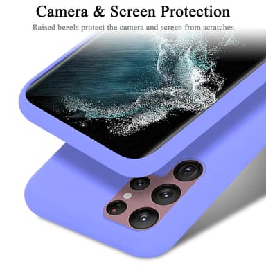 Samsung Galaxy S22 ULTRA Suojakuori Kotelo (Violetti)