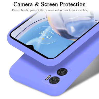 Motorola MOTO E22 / E22i Suojakuori Kotelo (Violetti)