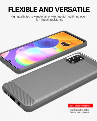 Suojakuori Samsung Galaxy A31 Kotelo (harmaa)