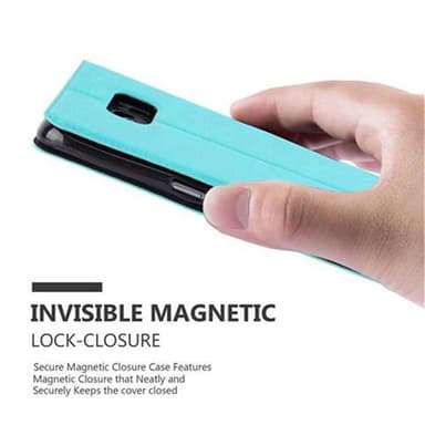 Lompakkokotelo Samsung Galaxy S7 EDGE Case (Turkoosi)