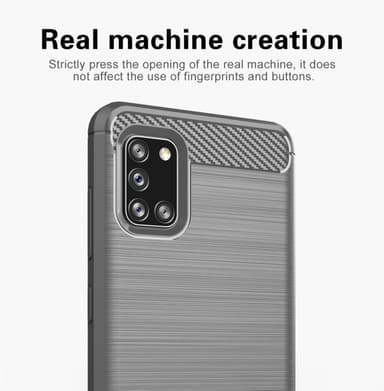 Suojakuori Samsung Galaxy A31 Kotelo (harmaa)