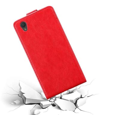 Sony Xperia L1 Suojakuori Lompakkokotelo (Punainen)