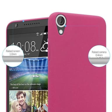 HTC Desire 820 Suojakuori Kotelo (Vaaleanpunainen)