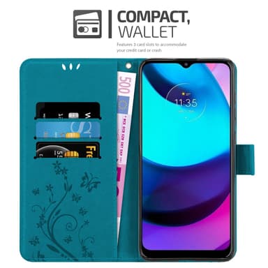 Motorola MOTO E20 / E30 / E40 Suojakuori Lompakkokotelo