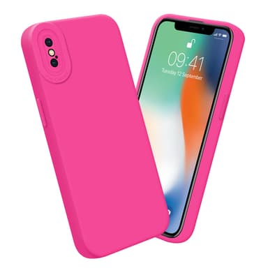 iPhone X / XS Suojakuori Kotelo (Vaaleanpunainen)