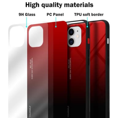 Suojakuori iPhone 11 Kotelo (Musta)