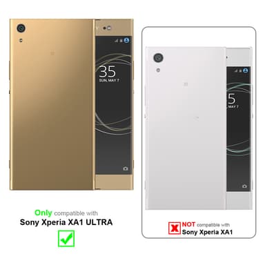 Sony Xperia XA1 ULTRA Suojakuori Kotelo (Läpinäkyvä)