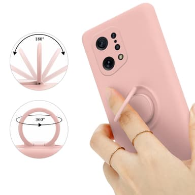 Oppo FIND X5 Suojakuori Kotelo (Vaaleanpunainen)