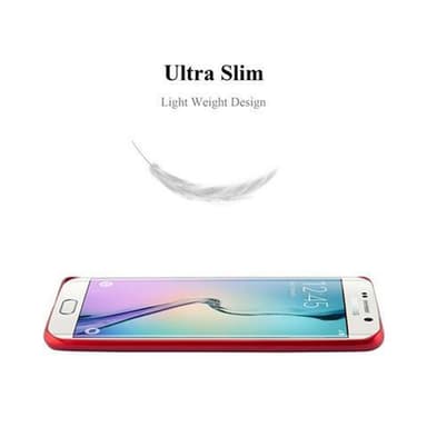 Samsung Galaxy S6 EDGE Suojakuori Kotelo (Punainen)