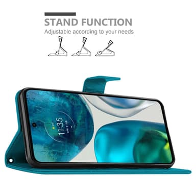 LG K51S Suojakuori Lompakkokotelo (Violetti)
