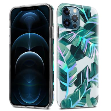 iPhone 12 PRO MAX Suojakuori Lompakkokotelo (Valkoinen)
