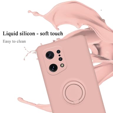 Oppo FIND X5 Suojakuori Kotelo (Vaaleanpunainen)
