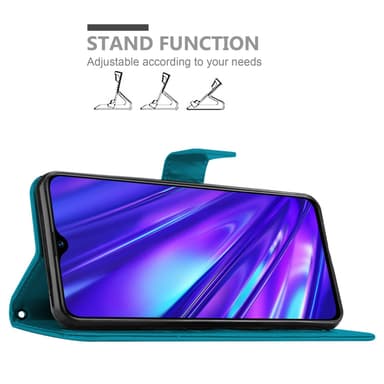 Realme 5 / 5i / 6i / C3 Suojakuori Lompakkokotelo