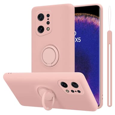 Oppo FIND X5 Suojakuori Kotelo (Vaaleanpunainen)