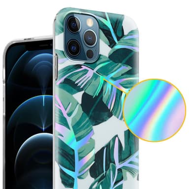 iPhone 12 PRO MAX Suojakuori Lompakkokotelo (Valkoinen)