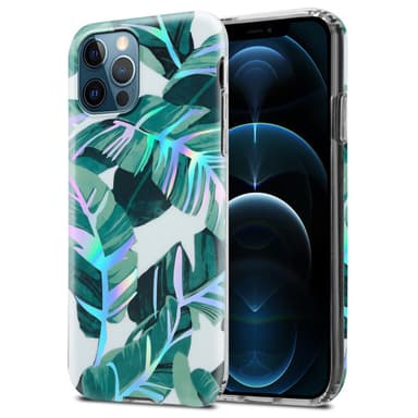 iPhone 12 PRO MAX Suojakuori Lompakkokotelo (Valkoinen)