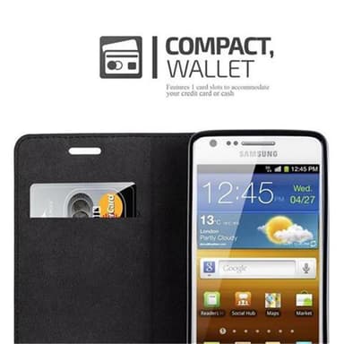 Samsung Galaxy S2 / S2 PLUS Suojakuori Lompakkokotelo