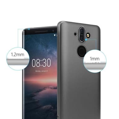 Nokia 8 Sirocco Suojakuori Kotelo (harmaa)
