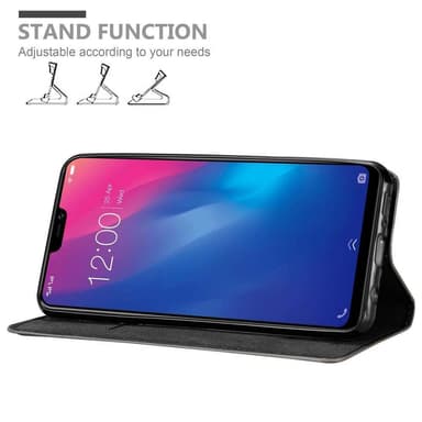 Vivo Y85 Suojakuori Lompakkokotelo (Ruskea)