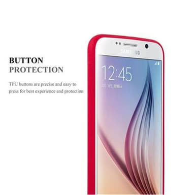 Suojakuori Samsung Galaxy S6 Kotelo (Punainen)