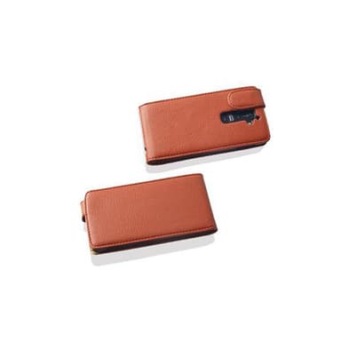 LG G2 Suojakuori Lompakkokotelo (Ruskea)
