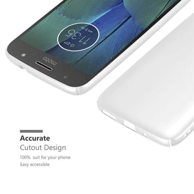 Motorola MOTO G5S PLUS Suojakuori Kotelo Cover (Hopea)