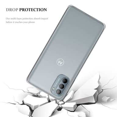Motorola MOTO G31 / G41 Suojakuori Kotelo (Läpinäkyvä)