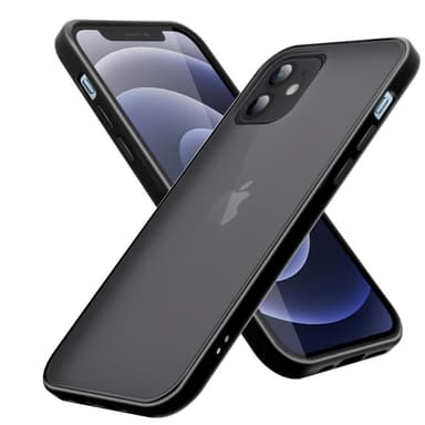 iPhone 12 PRO MAX Suojakuori Kotelo (Läpinäkyvä)