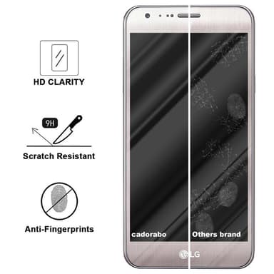 LG X CAM Näytönsuoja Karkaistu lasi Suojakalvo