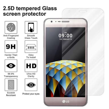 LG X CAM Näytönsuoja Karkaistu lasi Suojakalvo