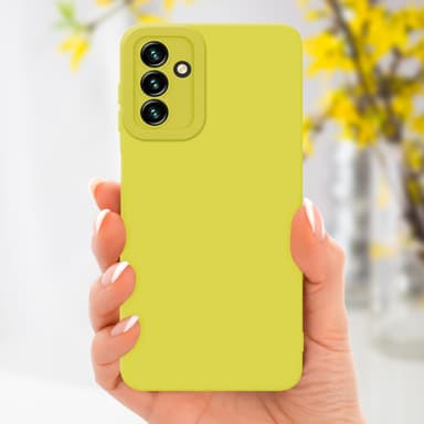 Samsung Galaxy A13 5G Suojakuori Kotelo (Keltainen)