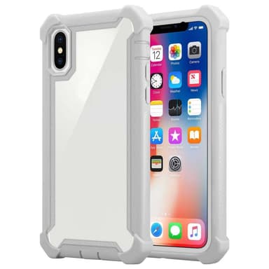 iPhone X / XS Suojakuori Kotelo (harmaa)