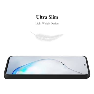 Samsung Galaxy NOTE 10 PLUS Suojakuori Kotelo (Musta)