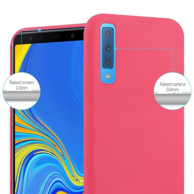 Suojakuori Samsung Galaxy A7 2018 Kotelo (Punainen)