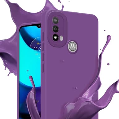 Motorola MOTO E20 Suojakuori Kotelo (Violetti)