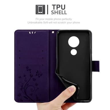 Motorola MOTO G7 POWER Suojakuori Lompakkokotelo