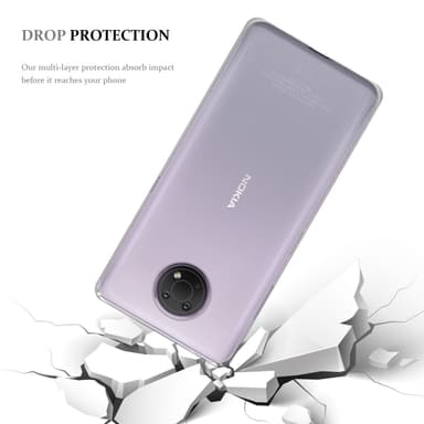 Nokia G10 / G20 Suojakuori Kotelo (Läpinäkyvä)