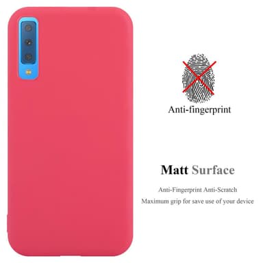 Suojakuori Samsung Galaxy A7 2018 Kotelo (Punainen)