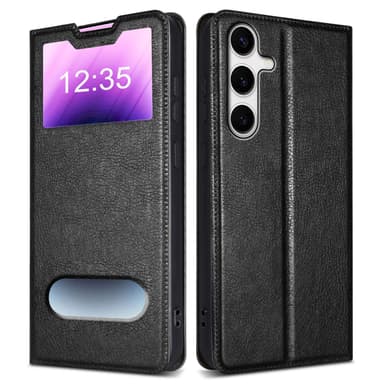 Lompakkokotelo Samsung Galaxy S24 Case (Musta)