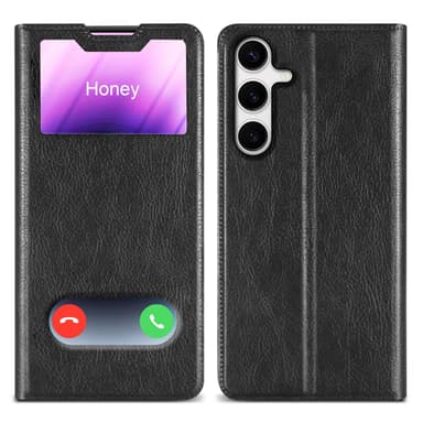 Lompakkokotelo Samsung Galaxy S24 Case (Musta)