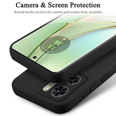 Motorola Edge 40 Suojakuori Kotelo Case (Musta)